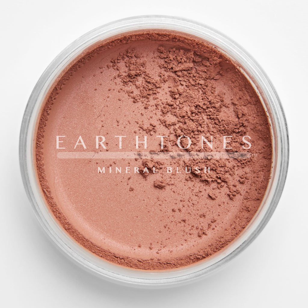 Chocolate Rose Blush - Earthtones Mineral Makeup